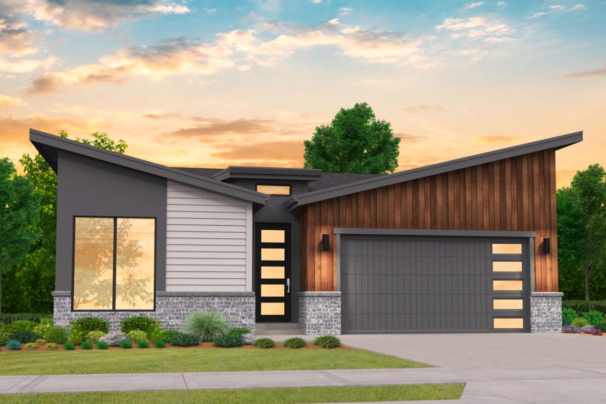desain arsitektur rumah kontemporer