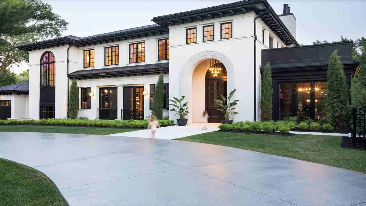 desain arsitektur rumah mediterania