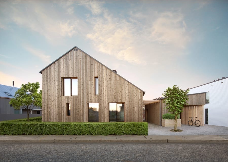 desain arsitektur rumah skandinavia