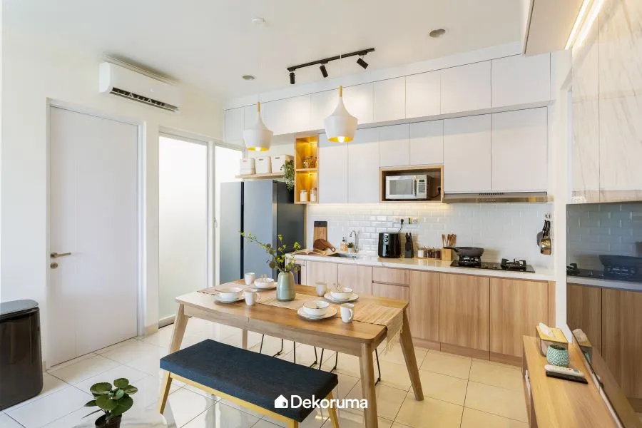 kitchen set letter i minimalis