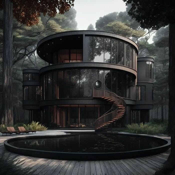 Rumah Impian di Hutan oleh Marianne Chloé