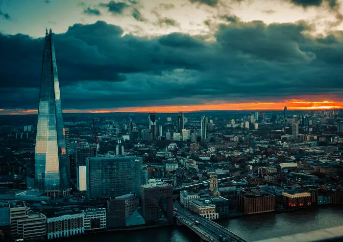 The View from The Shard England by Miklos Magyar