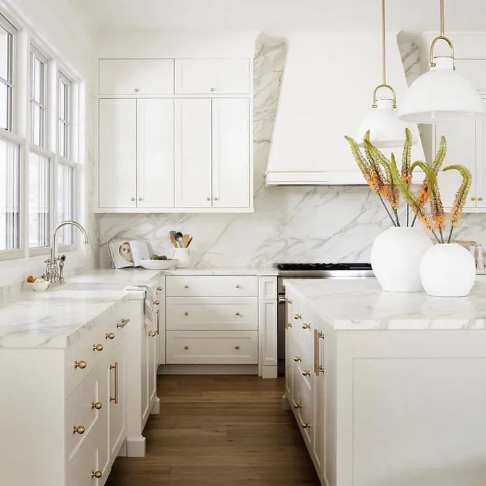 dapur putih dan cerah