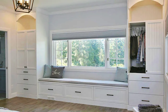 17 Easy Framed Window Seat With Storage