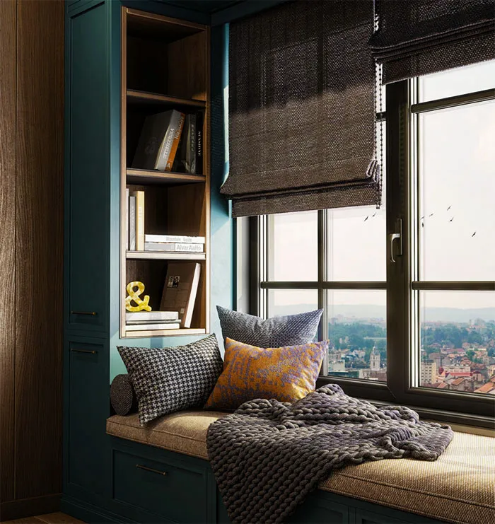 20 Artsy Window Seat Idea