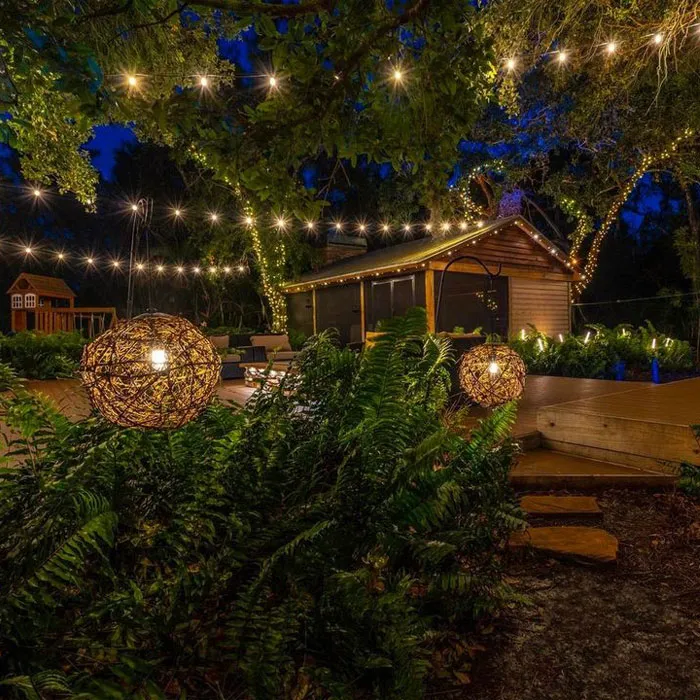3 String Lights On Every Corner