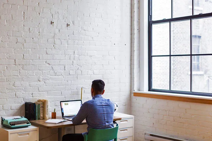 15 Industrial Brick Wall Design for a Home Office