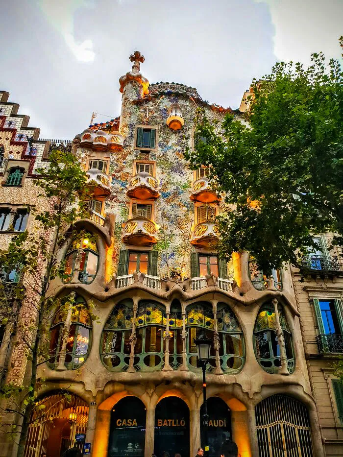 10 Casa Batllo Barcelona. The Building Was Built In 1877