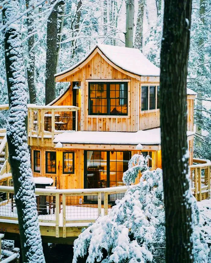 14 Winter Cabin In Hocking Hills Ohio By Levimkelly