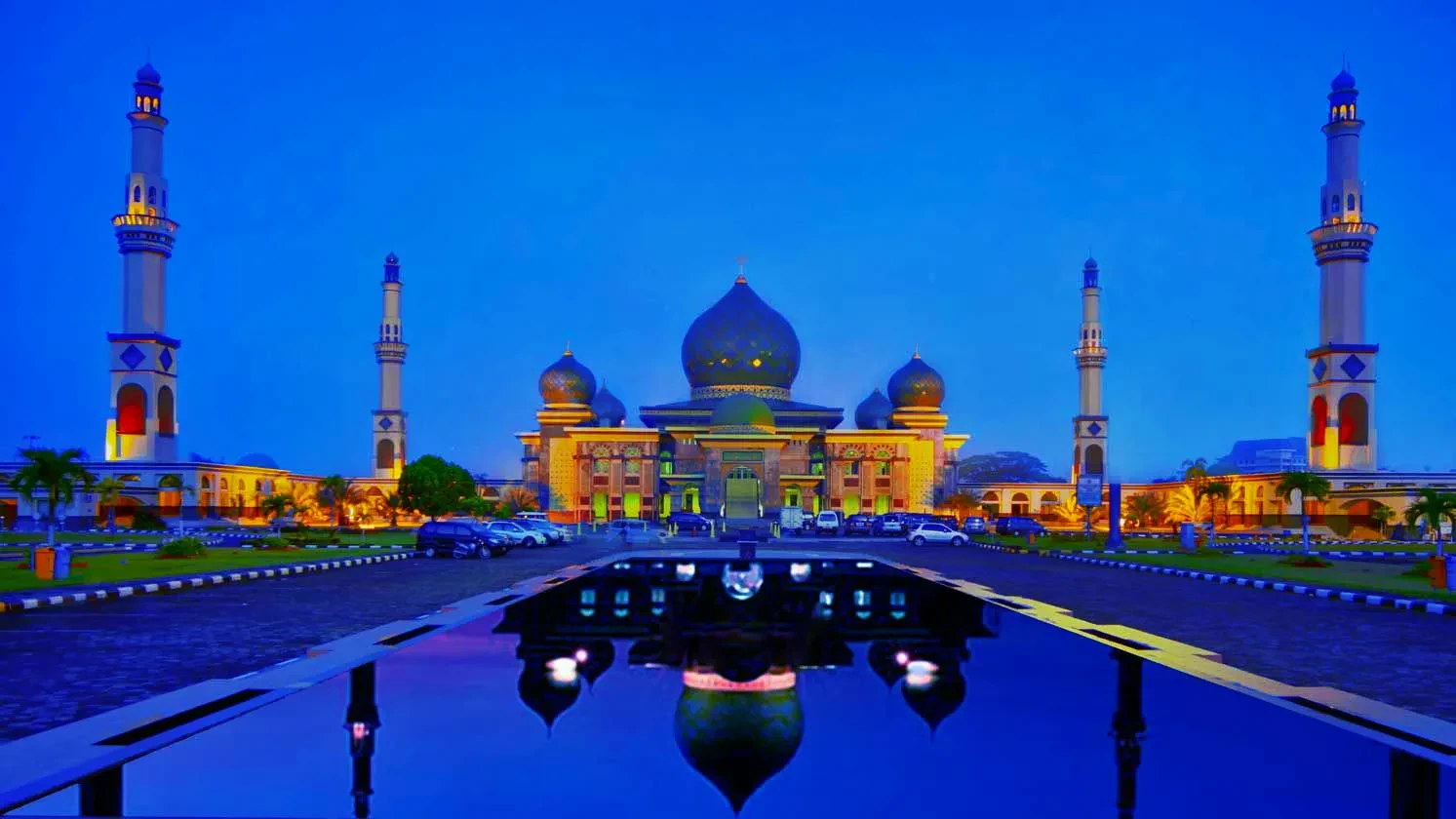 09 masjid an nuur pekanbaru riau
