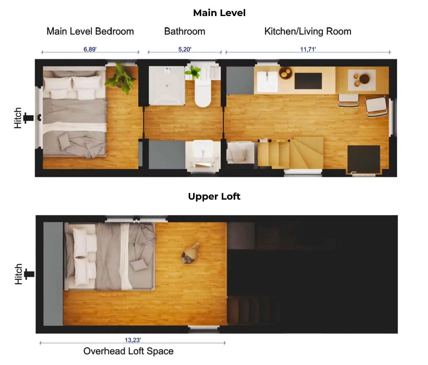 the kadena tiny home offers flexibility utility and modern comfort in a small footprint 11