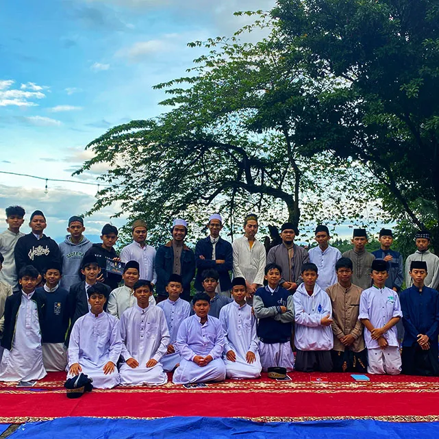 Santri Putra Pesantren Tahfidz Daarul Mutqin Bogor
