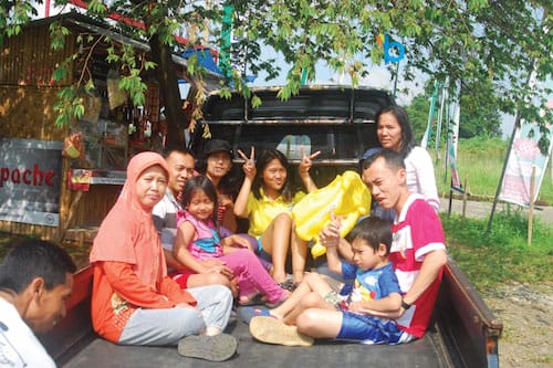 rafting keluarga kalibaru