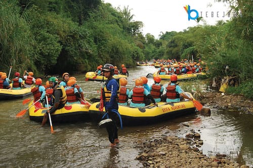start rafting cisadane