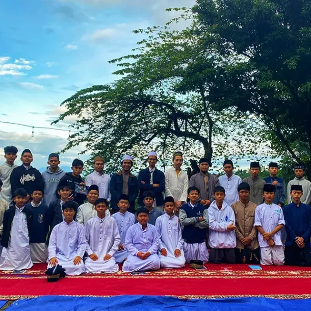 Santri Putra Pesantren Tahfidz Daarul Mutqin Bogor