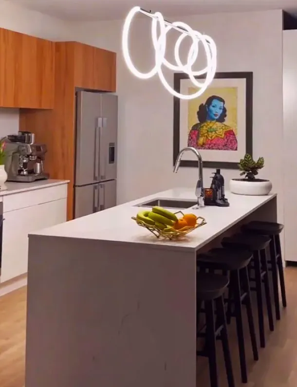 Ilustrasi Desain Dapur Modern