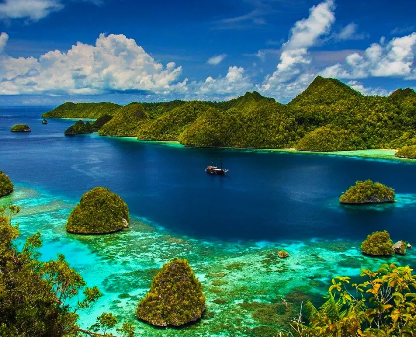 Ilustrasi Raja Ampat, Indonesia
