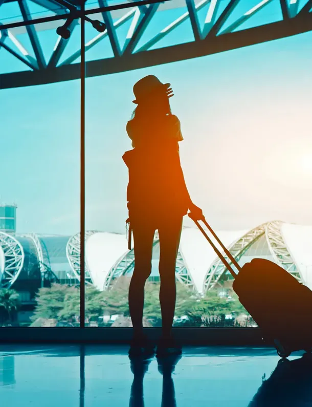 Ilustrasi Orang Yang Bepergian Wisata