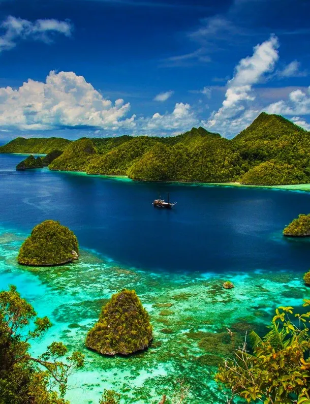 Ilustrasi Raja Ampat, Indonesia