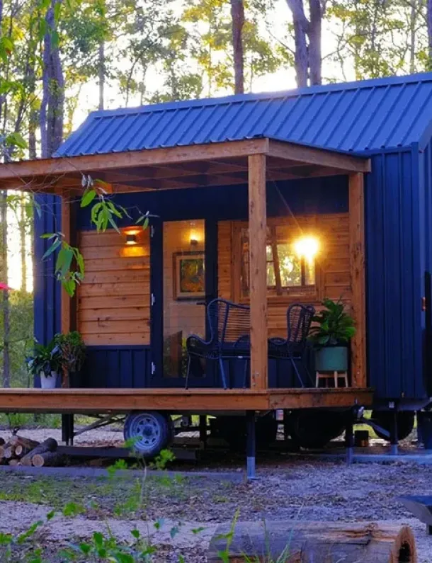 Rumah Mungil Modern Australia Gunyah