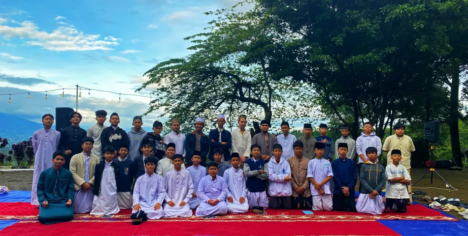 Santri Putra Pesantren Tahfidz Daarul Mutqin Bogor