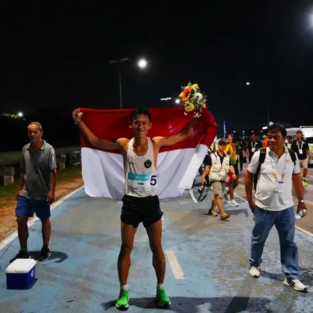 Ilustrasi Peraih Medali Emas SEA GAMES 2025 dari Indonesia
