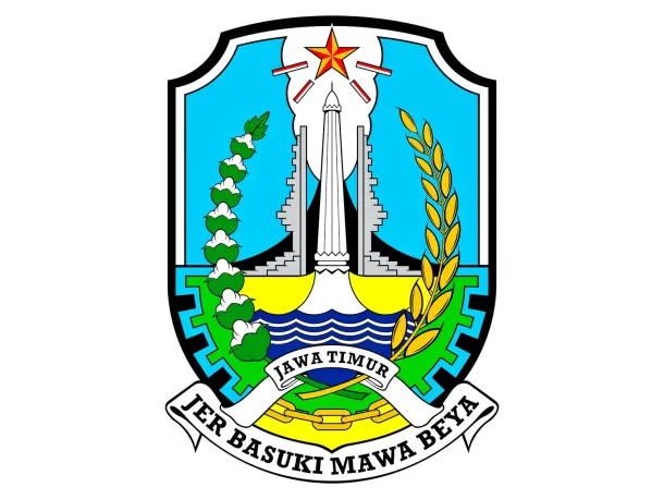 Ilustrasi Logo Provinsi Jawa Timur (Jatim)