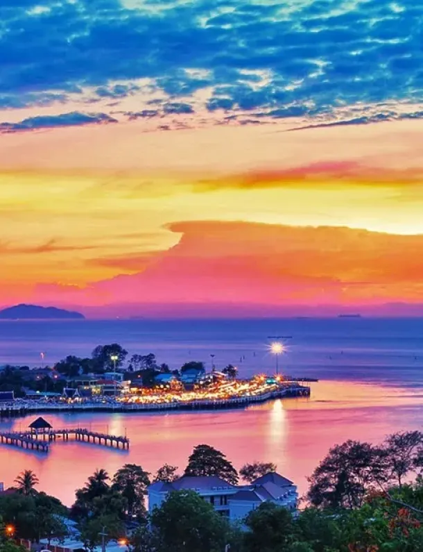 Ilustrasi Pantai Chonburi