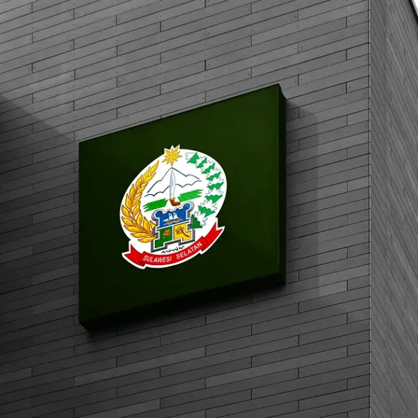 Ilustrasi Logo Provinsi Sulawesi Selatan
