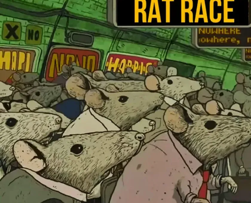 Ilustrasi "Rat Race"