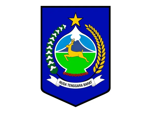 Ilustrasi Logo Provinsi Nusa Tenggara Barat (NTB)