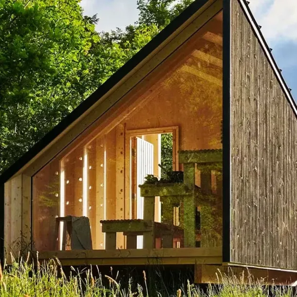 Ilustrasi Kabin Mini Modular