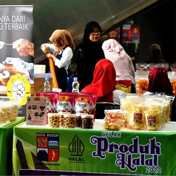 Ilustrasi Penjualan Produk Halal