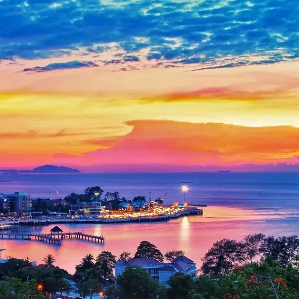 Ilustrasi Pantai Chonburi