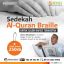 Brosur Sedekah Al-Quran Braille