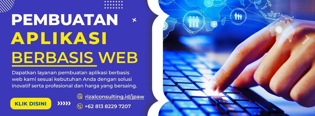 Jasa Pembuatan Aplikasi Berbasis Website | Beragam Fitur Inovatif Untuk Efektivitas Dan Optimalisasi Bisnis Anda. Tampilan Responsif Di Berbagai Perangkat | Klik Disini Untuk Kosultasi Gratis!